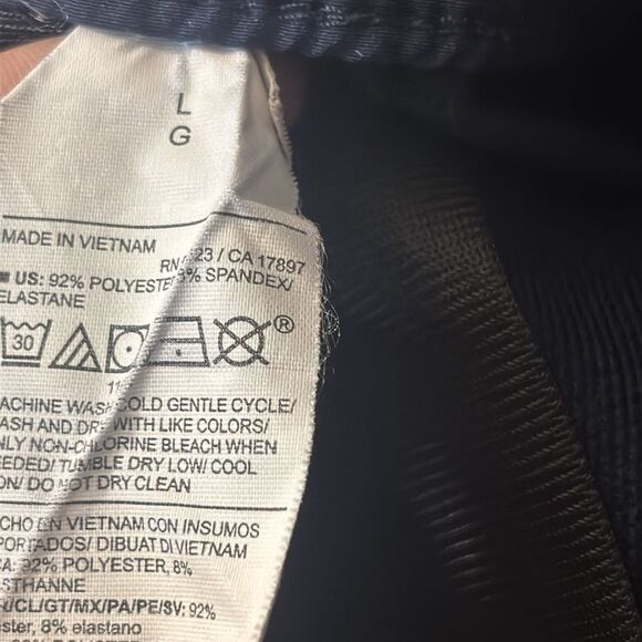 Never Not Hustling Navy Men’s Joggers Elastic Ankle Athletic Pants Size Large - Picture 10 of 10